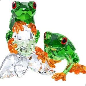 Swarovski 2015 Frogs 🐸 Rare, Retired & MIB 5136807